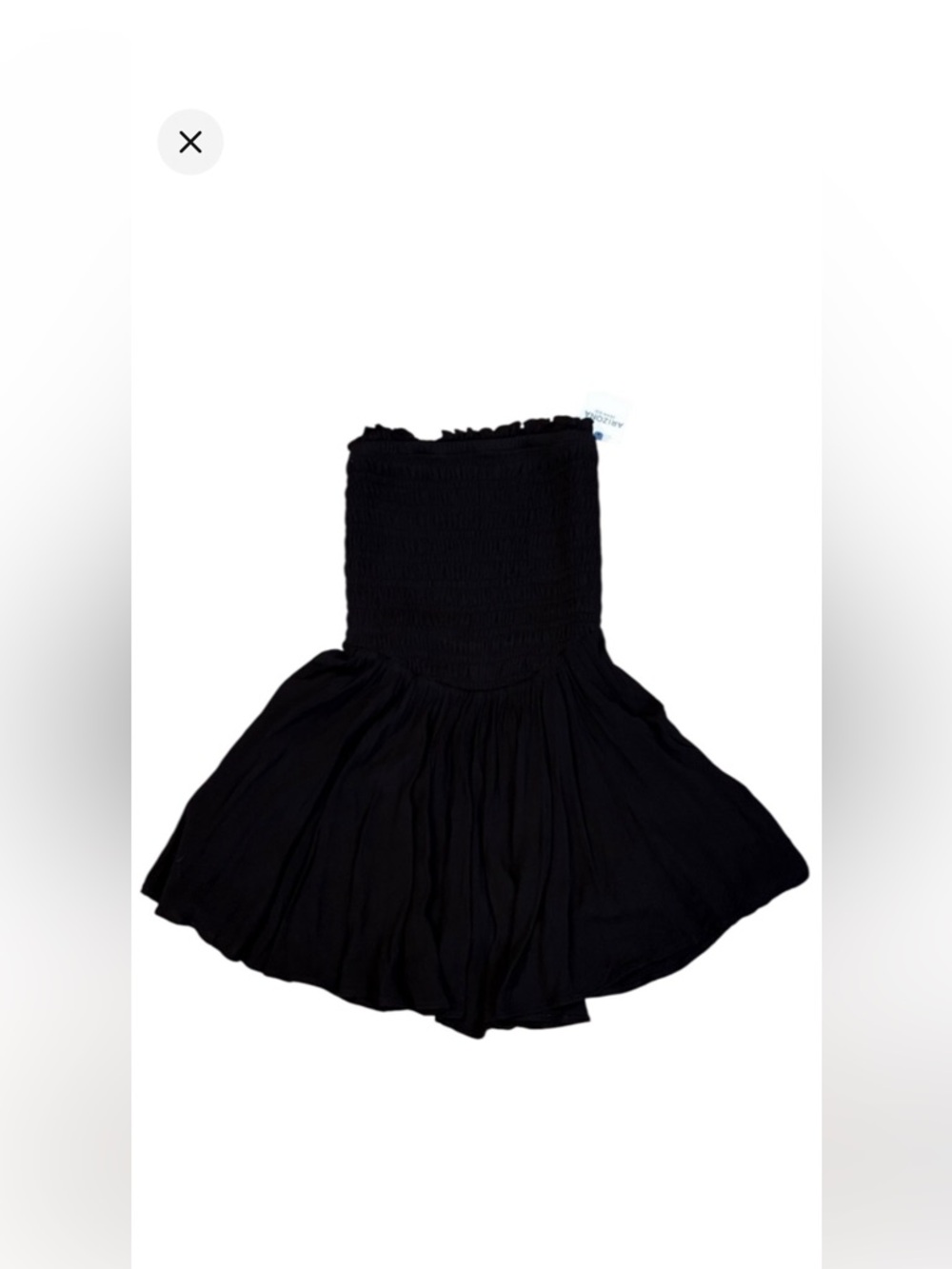 Arizona Jean Company Black Strapless Jumpsuit